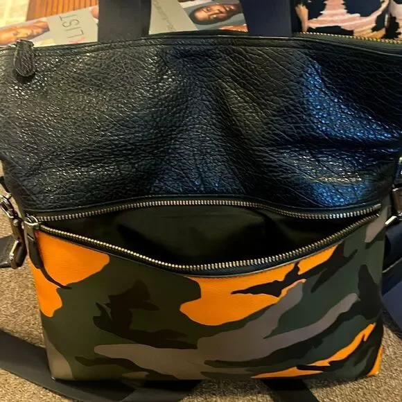 Large Coach in Camouflage ShoulderBag - Picture 8 of 15